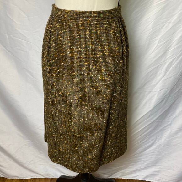 Vintage 1960s 60s Pendleton Wool Tweed Suit Two Piece Jacket and Skirt Size XS - Picture 7 of 16